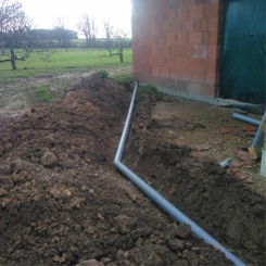 Travaux d'assainissement par Axel Renard TP